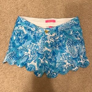 New with tag Lilly Pulitzer buttercup knit shorts size 0